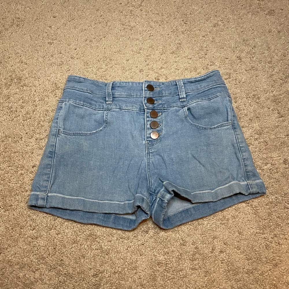 Light Blue Jean Shorts